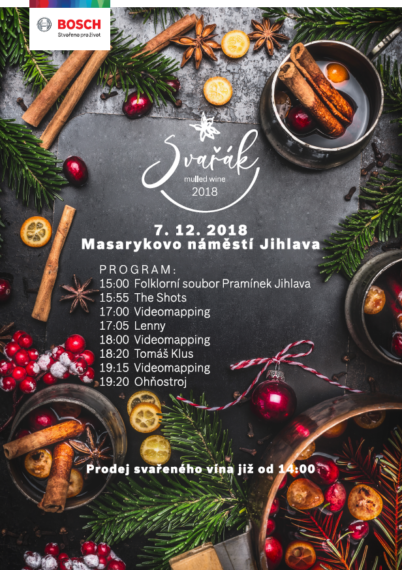 Bosch Svařák 2018 The Shots Jihlava Plakát