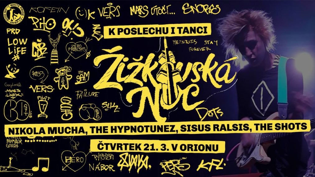 Žižkovská noc The Shots Orion Praha cover
